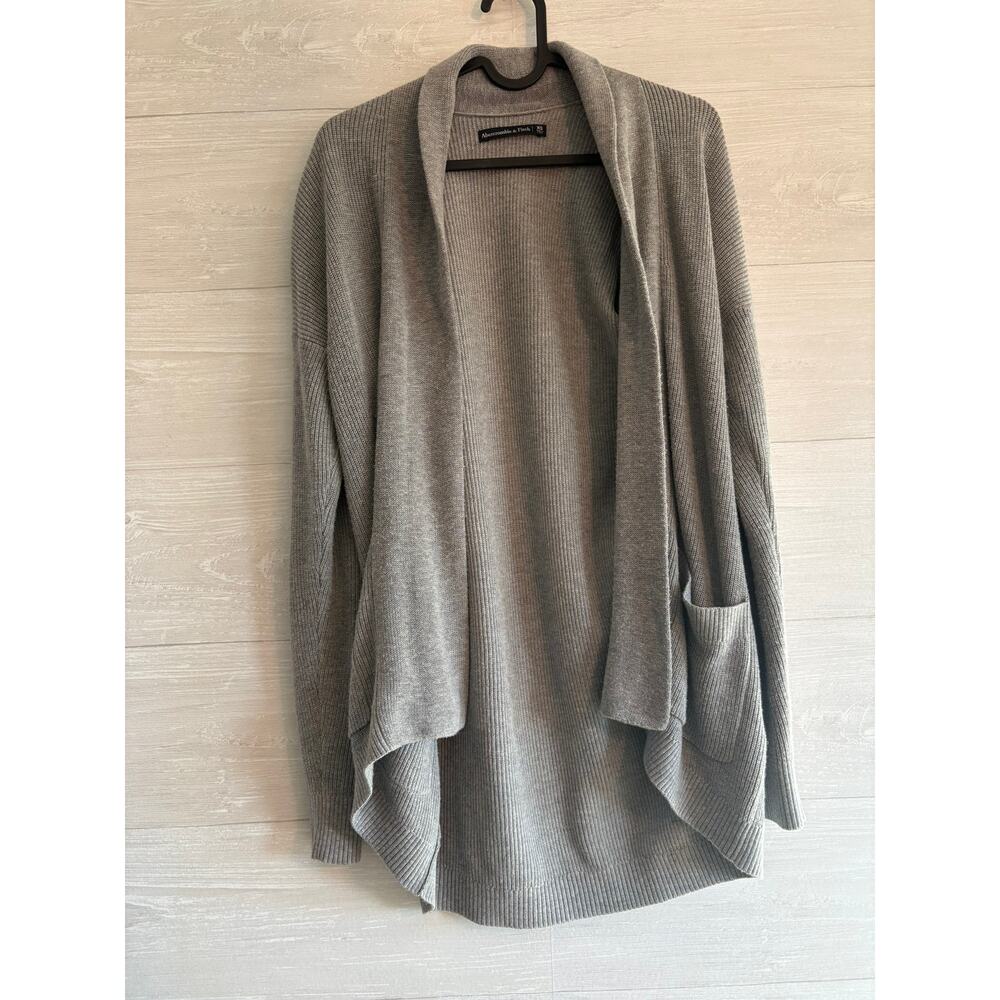 Cardigan By Abercrombie And Fitch In Grey
